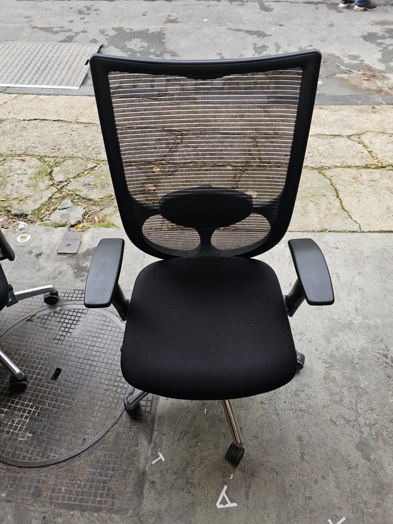 Fauteuil De Bureau ADORMII - Noir - Moderne - Neuf